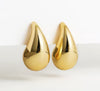 Teardrop Earrings Gold